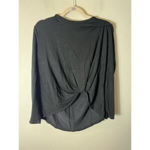 DYI Black Long Sleeve Girl Power Shirt Sz M